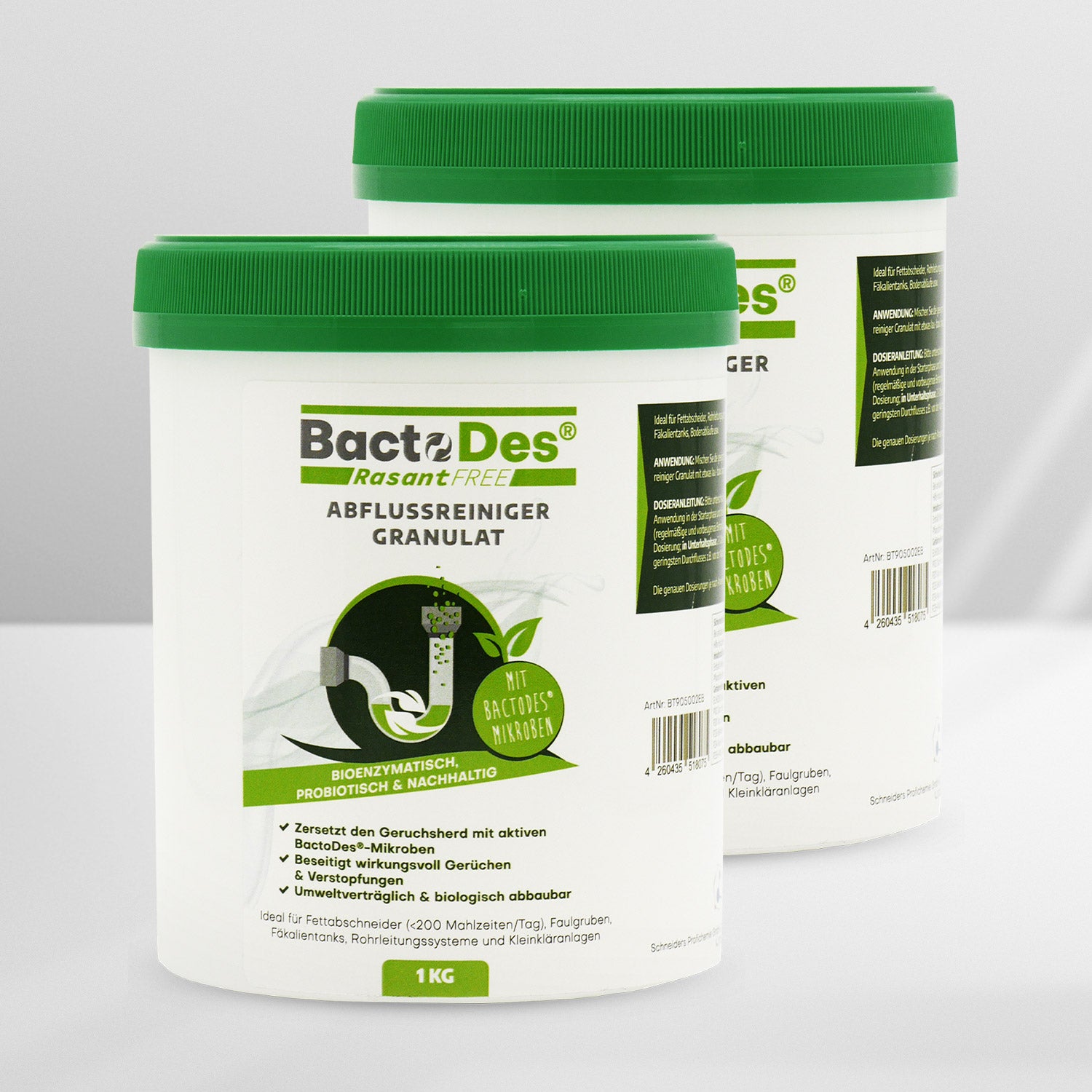 BactoDes® RasantFree Abflussreiniger Granulat